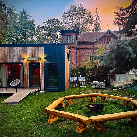 Tiny House Baraczek Brno-Jundrov, Ulice Veslarska Apartment ภายนอก รูปภาพ