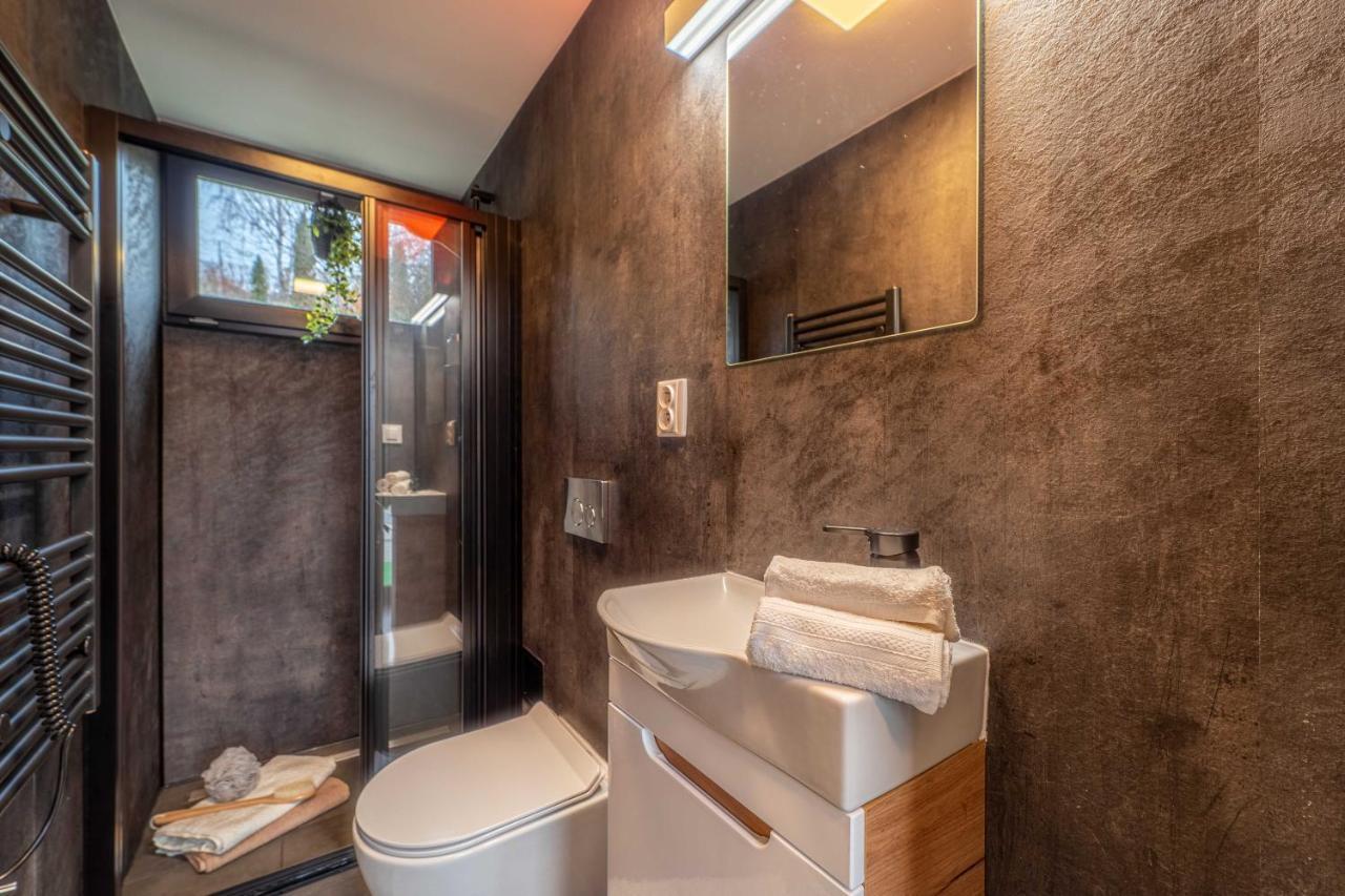 Tiny House Baraczek Brno-Jundrov, Ulice Veslarska Apartment ภายนอก รูปภาพ